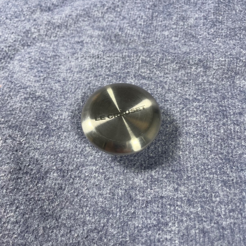 Le Creuset Stainless Steel Replacement Lid Knob for Cookware Silver